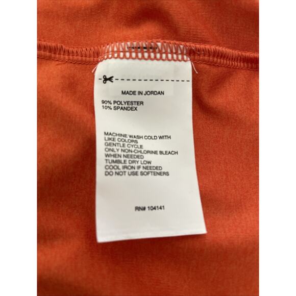 Strappy Movement Tank Top Sz XL Ginger Orange DSG Dicks Sporting Goods NWT - Picture 4 of 5